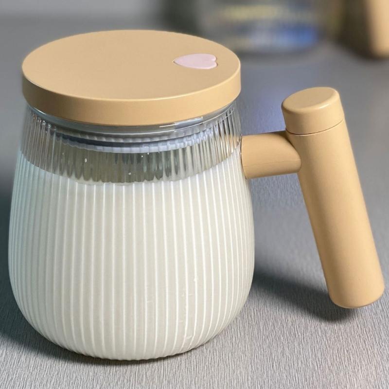 Waterproof Self Stirring Mug Portables Electric Stirring Coffee Cup for Coffee/Milk/Protein Powder Easy To Use
