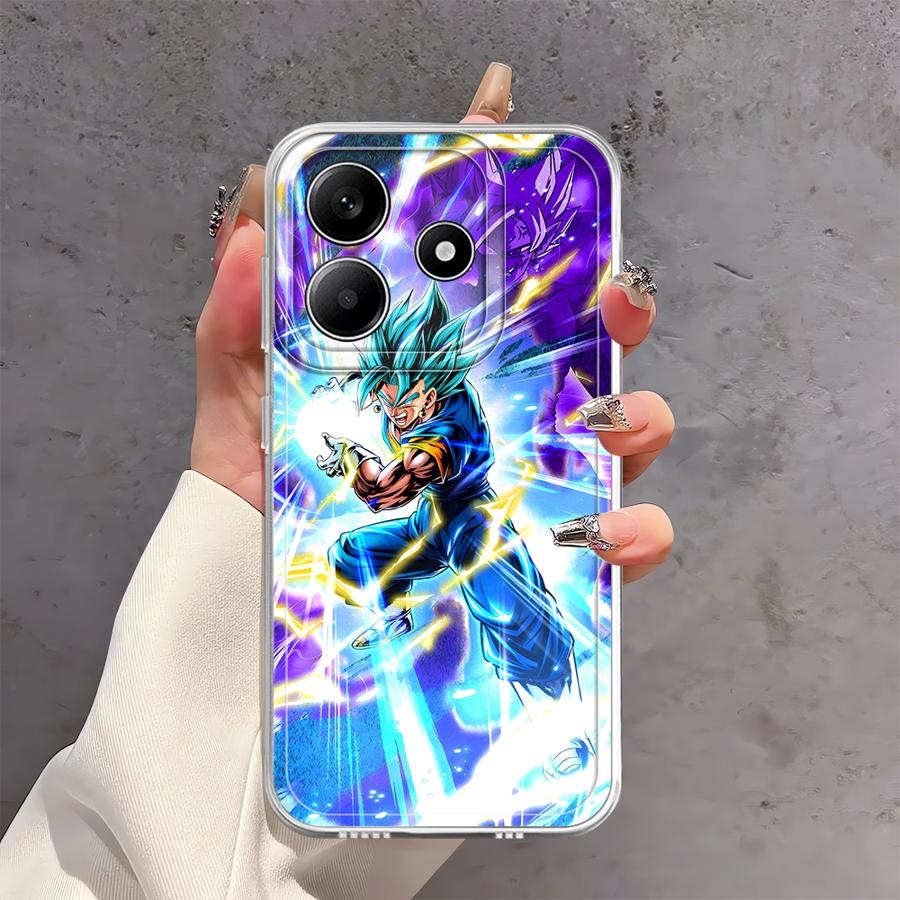 Case for Xiaomi Redmi Note 14 Pro Plus Note 13 10S 9 10 13C 14C 11S 12S A4 12 11 Soft Phone Cover Dragon Ball Goku