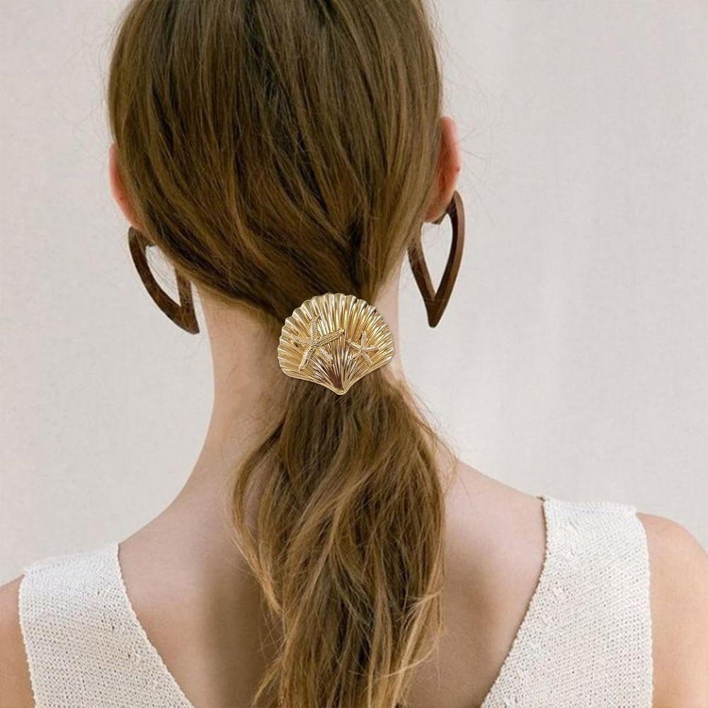 1Set Elastic Hair Ties U-shaped Ponytail Hair Cuff Creative Ponytail Holder  for Women