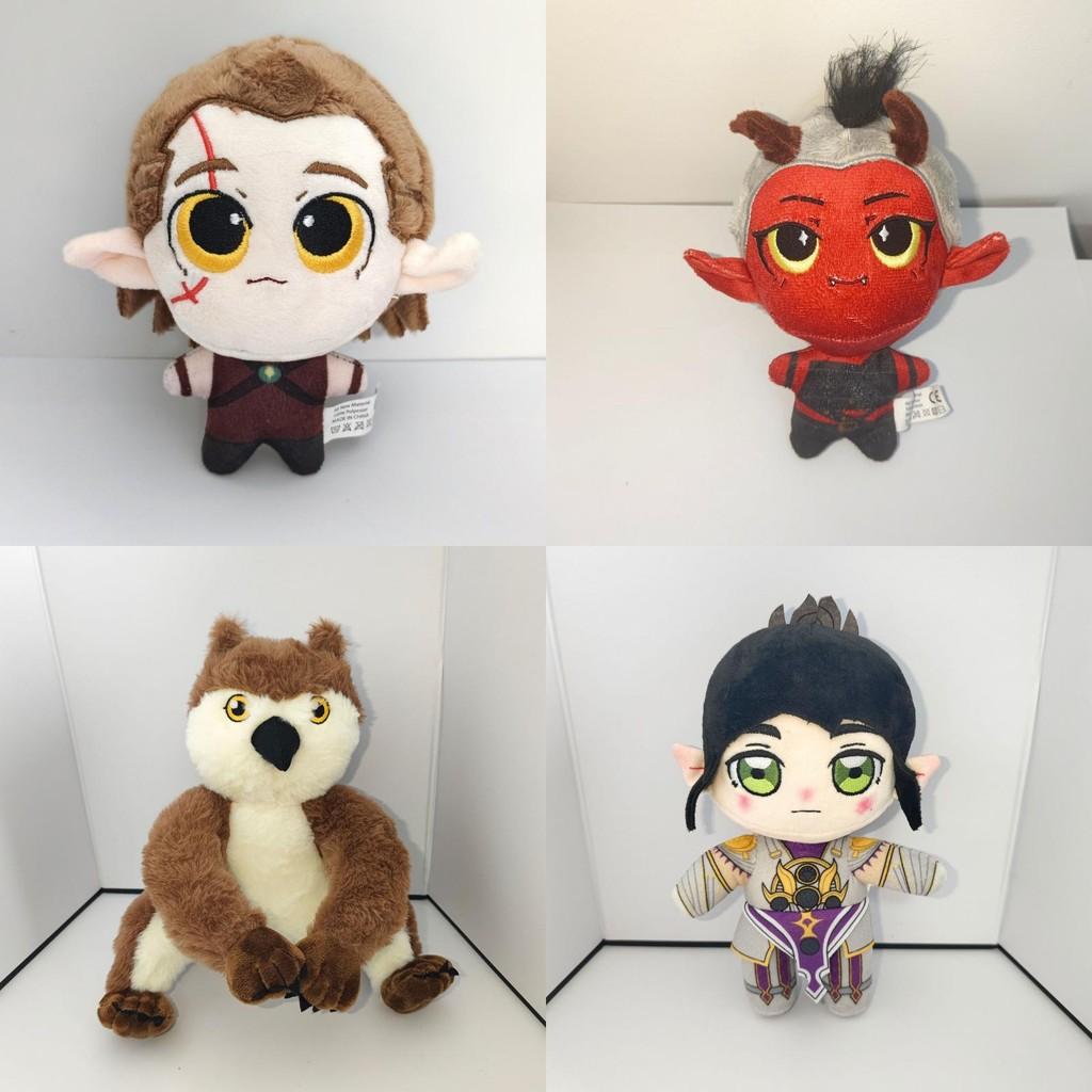 Baldurs 3 Gate Plush Toy Cute Game Stuffed Doll Bedroom Decoration Kids Gift