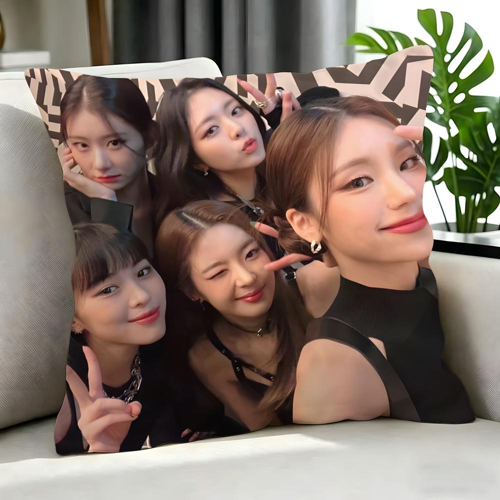 group ITZY Cushion Cover Cushion Cover Set Pcs x x x Pillowcase Decorative Sofa Home Decor