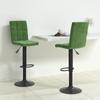 Day and Night - Day and Night Kitchen Stools 2 Units Dark Green Velvet