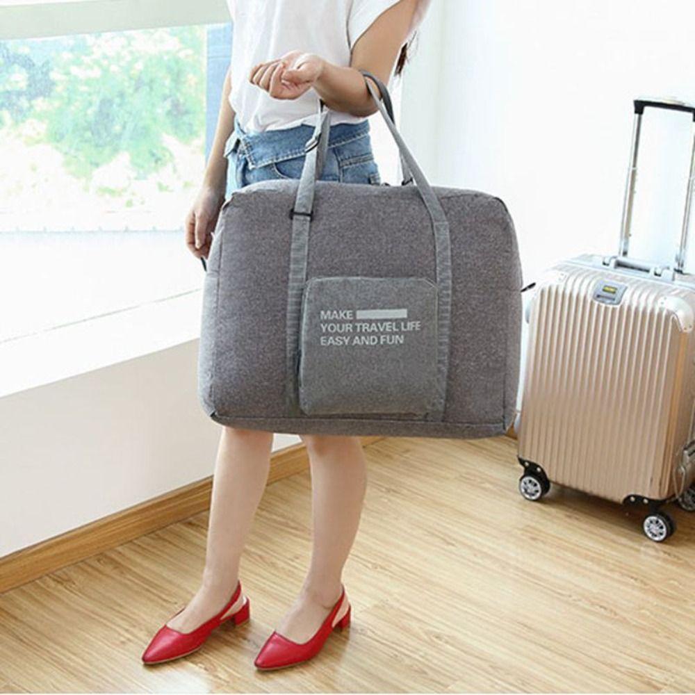 Foldable Travel Duffel Bag Large Capacity Travel Luggage Bag Clothing Organizing Bag  Travel