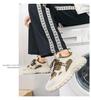 New Hong Kong Style Breathable Men's Fashion Sports Shoes: Thick-Soled, Non-Slip, Wear-Resistant Dad Sneakers