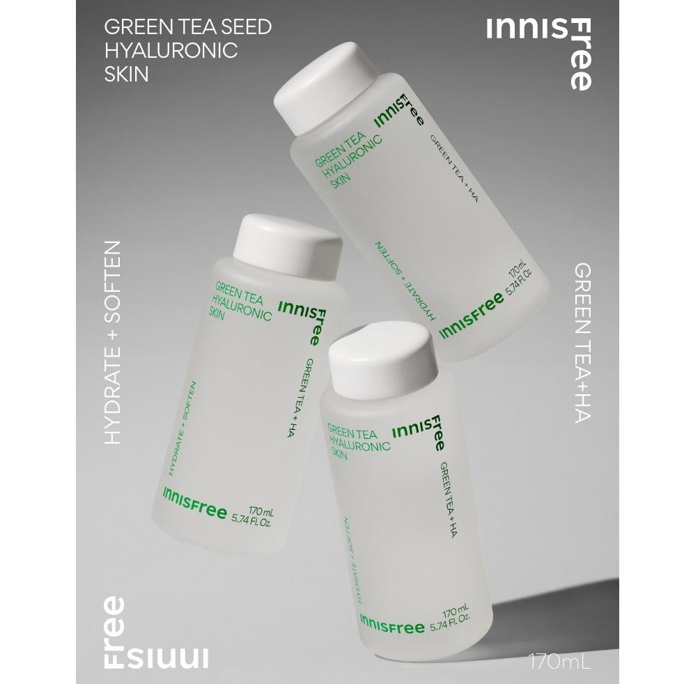 Innisfree Thé Vert Hyaluronique Peau 170ml