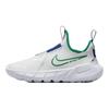 Nike Flex Runner 2 PS White Stadium Green Kids Sneakers Summit-White Pure-Platinum Deep-Royal-Blue DJ6040-102