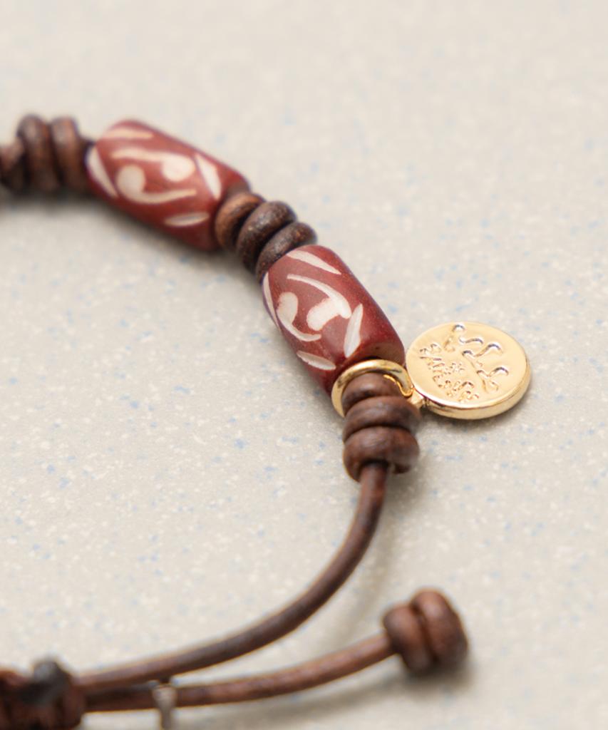 Towtow Archive Oho Bracelet Red Brown
