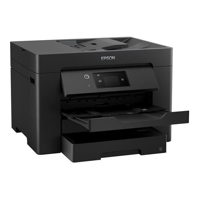 Imprimante multifonctions - EPSON - WorkForce WF-7830DTW - Wi-Fi - Jet d'encre (couleur) - Noir