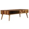 Vidaxl Coffee Table Made of Acacia Wood with a Honey Finish