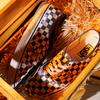 Vans Authentic Wallpaper Checkerboard Floral Print Durable Breathable Low-Top Canvas Shoes Unisex Sneakers Blue White VN0A5KS9CCG