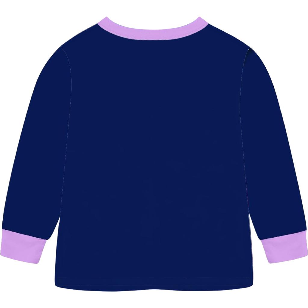 Children's Fashion Suit Skirt Round Neck Long Sleeve Top Pants