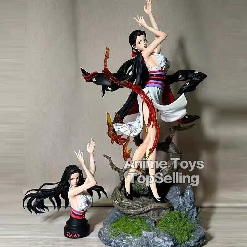 38cm/15in Anime One Piece Action Figure Robin Figure PVC Toys Statue Model Collectible Toys Gifts