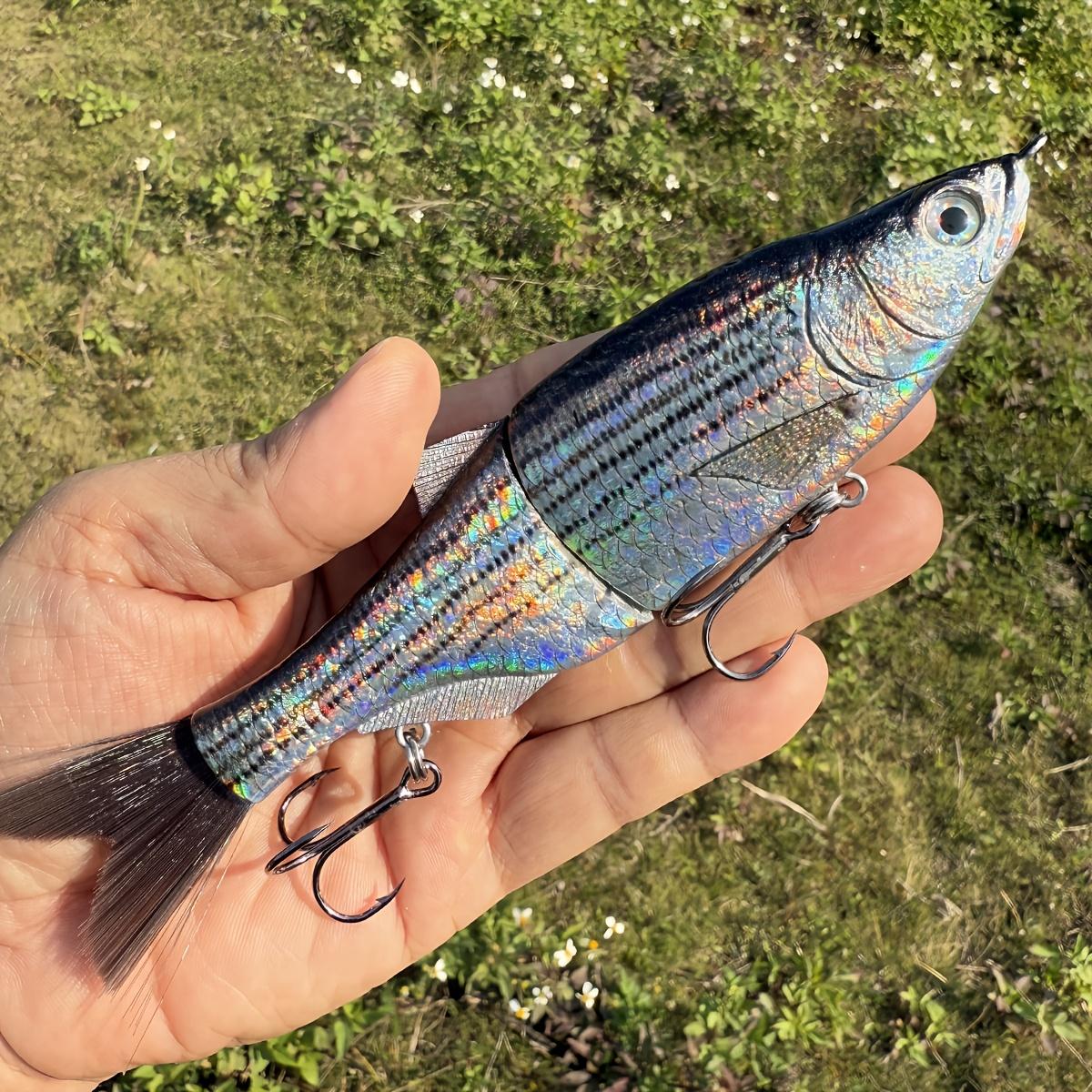 

Новая модель 17 см 43 г многосегментная мягкая хвостовая рыбка 3D реалистичная рыболовная приманка