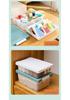 Lego Small Part Storage Box with Lid - Multi-Layer Organizer for Children's Building Blocks