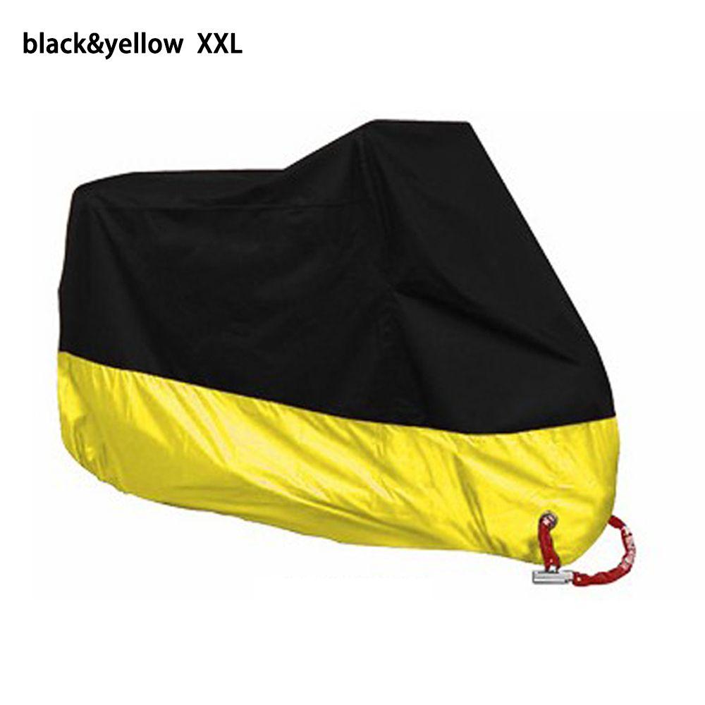 Capa de Motocicleta Portátil de Nylon Dobrável Anti Chuva Poeira Escudo Previne Geada Sombra de Sol