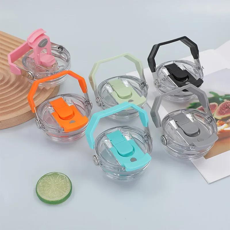 1pcs Transparent Plastic Cup Lid for 30oz Stanley Cup Replaceble Heat Resistant Spill Proof Sealed Bottle Cap Accessories