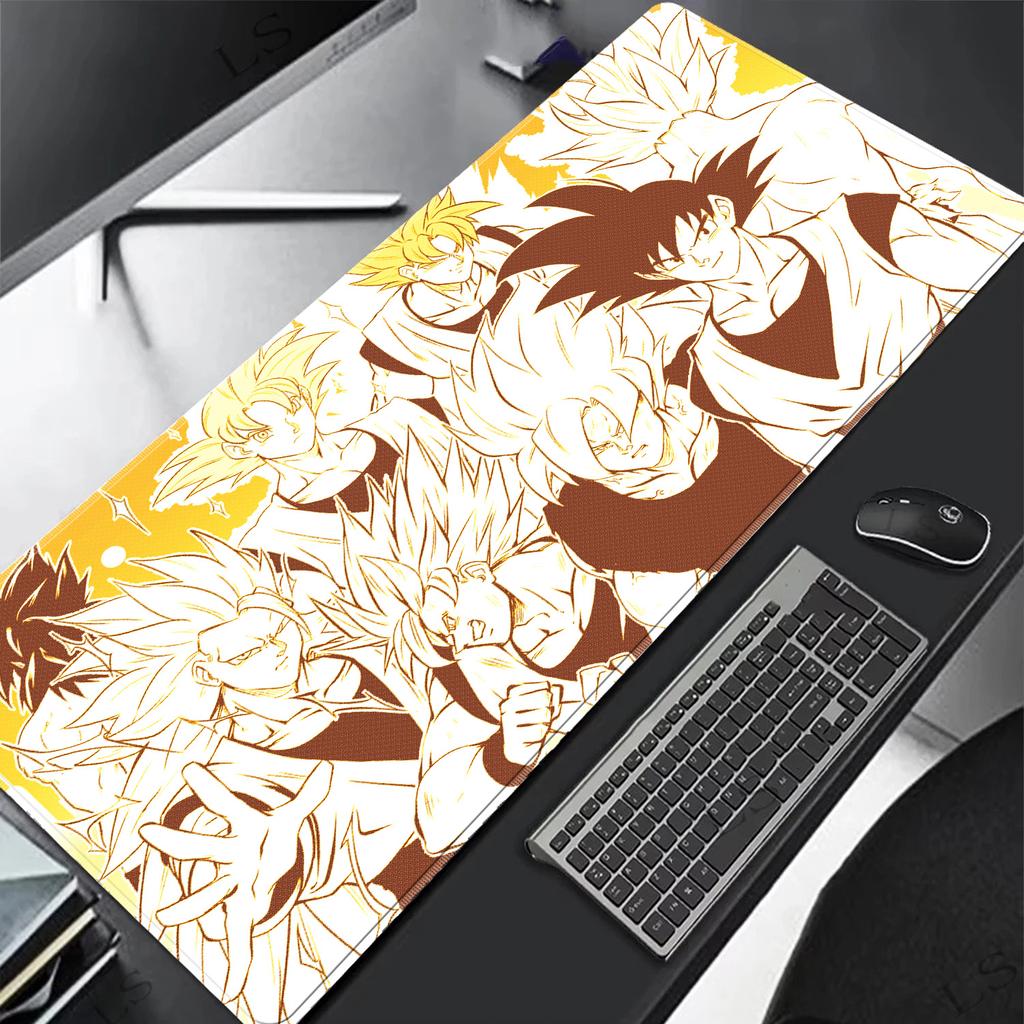 Cm Mauspads Dragon Ball Anime Gamer Groß Son Goku Computer Notebook Mauspads Teppich Gaming Zubehör Tastatur Schreibtischunterlage