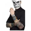 Smiffys Unisex Adult Day Of The Dead Costume Tattoo Sleeve (Pack of 2)