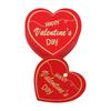 Pack Of 100 Elegant Heart/Round Labels for Valentine's Day Presents and Surprises Decorative Couple Gift Embellishments