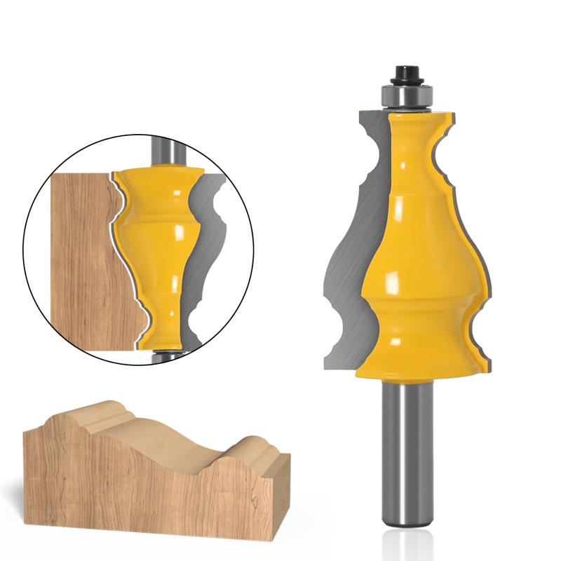 8mm 12mm 1/2 zoll Schaft Bilderrahmen Router Bits Zapfen Wolframcarbid Linie Bit Holzbearbeitung Fräser für Holz