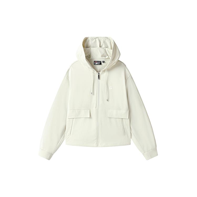 New FILA Jackets Women's Yellow Ivory F11W317503F-IV