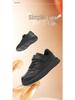 Kids' Spring/Autumn 2026 Leather Waterproof Sports Shoes - Black & White Styles