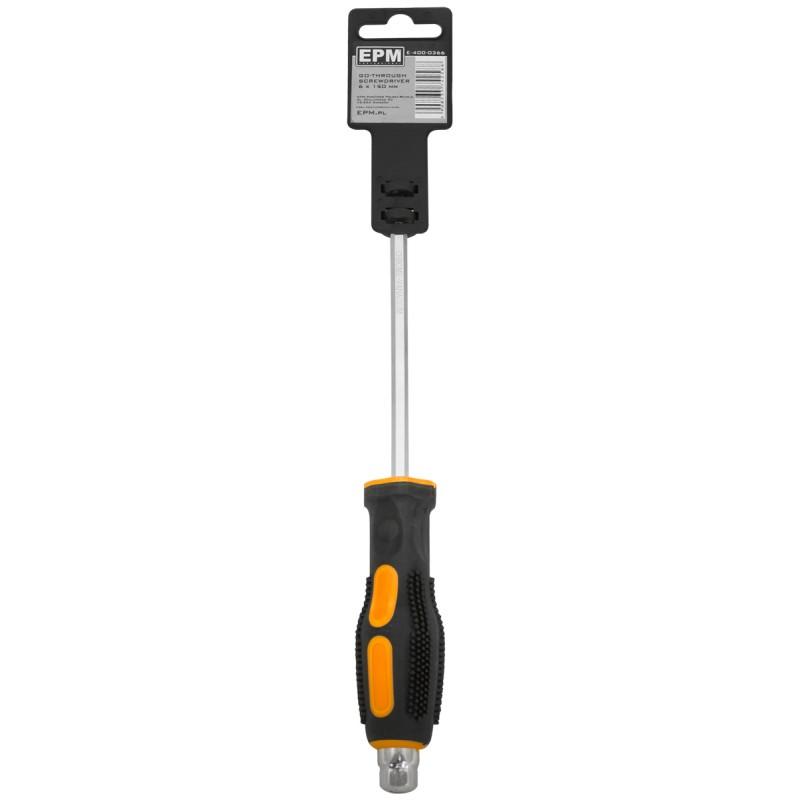 FLAT HEX SCREWDRIVER 8X200 - E-400-0365