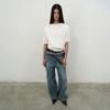 Lcdc Tm Twisted Cropped Top (White)