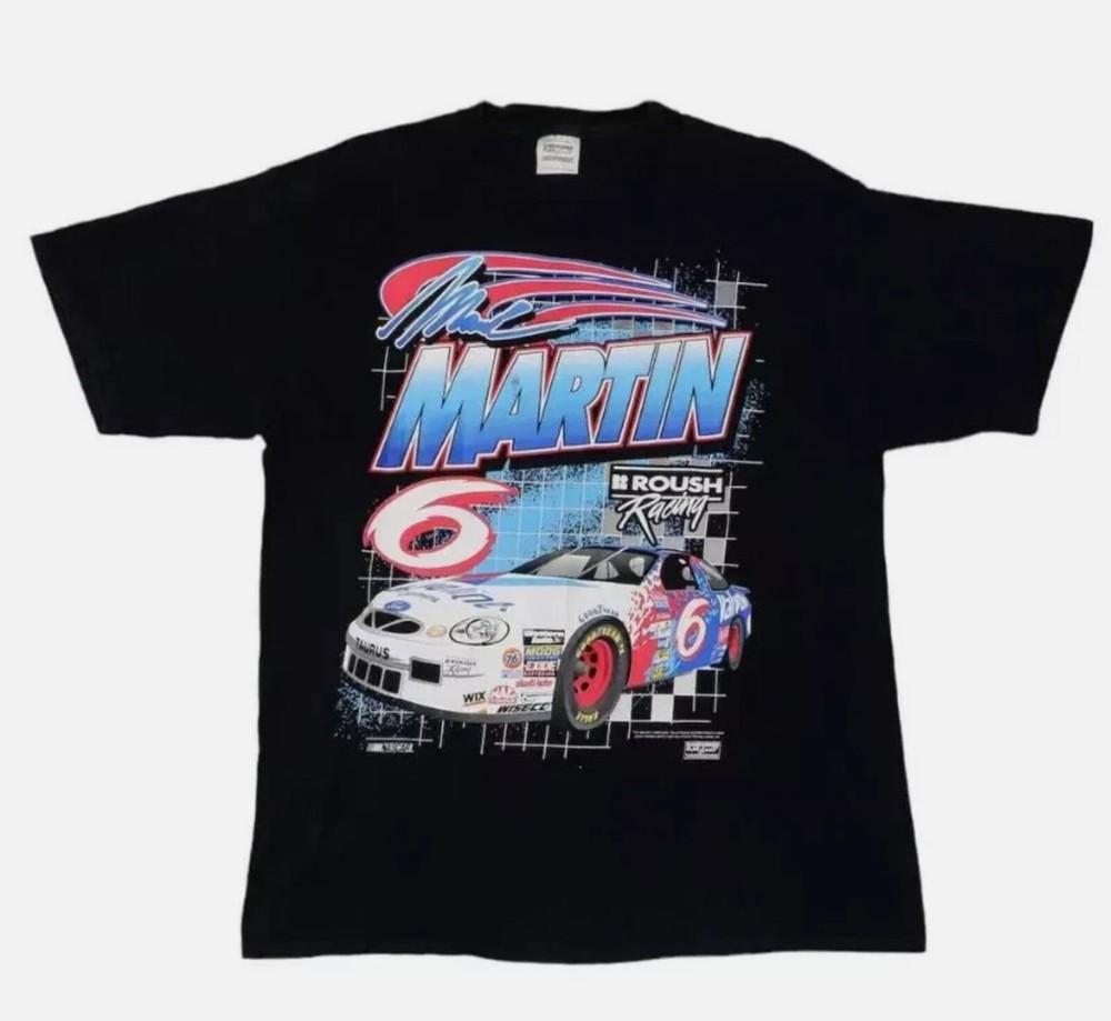 Mark Martin Nascar Roush Racing Vintage T-Shirt