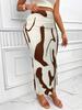 High Waist Zebra Print Fishtail Skirt - Fashionable European & American Women's Clothing, 2025 Edition