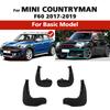 4PCS Car Mud Flaps Splash Guards Mudguards Car Mud Flaps Compatible with Mini Countryman F60 2017 2018 2019