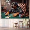 Cool Dog Brand Table Theme digital printing polyester wall tapestry suitable for use in living rooms bedrooms offices bars party