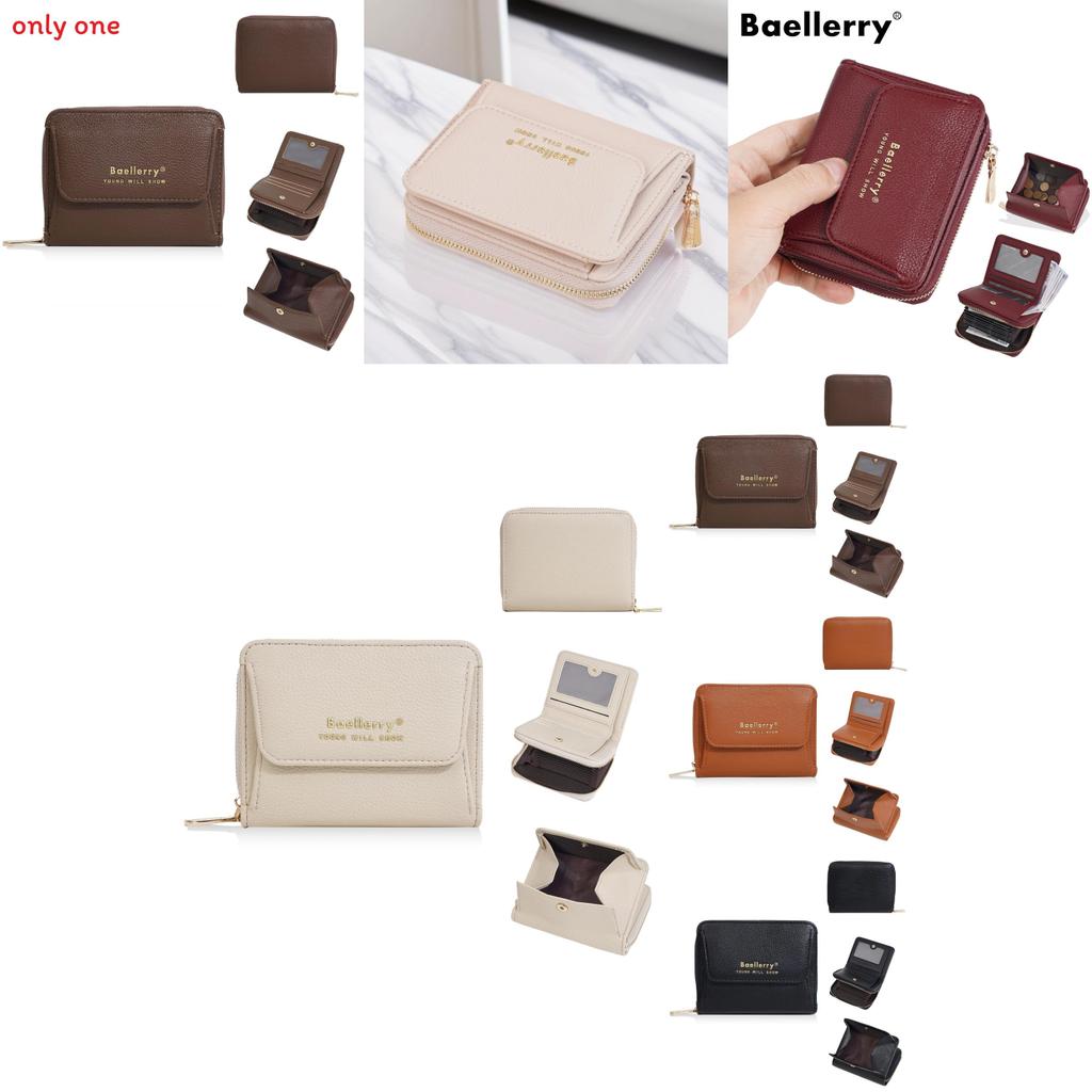 Fashionable And Minimalist Short Wallet With Letter Printing Design For Daily Use And Wearresistant Durability