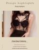 Women's Sexy Black Lace Patchwork Bodycon Dress with Hollow Out Design