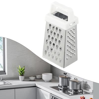 Multifunctional Mini Four-Sided Grater Slicer Stainless Steel Slicer With Non-slip Handle Kitchen Cooking Supplies