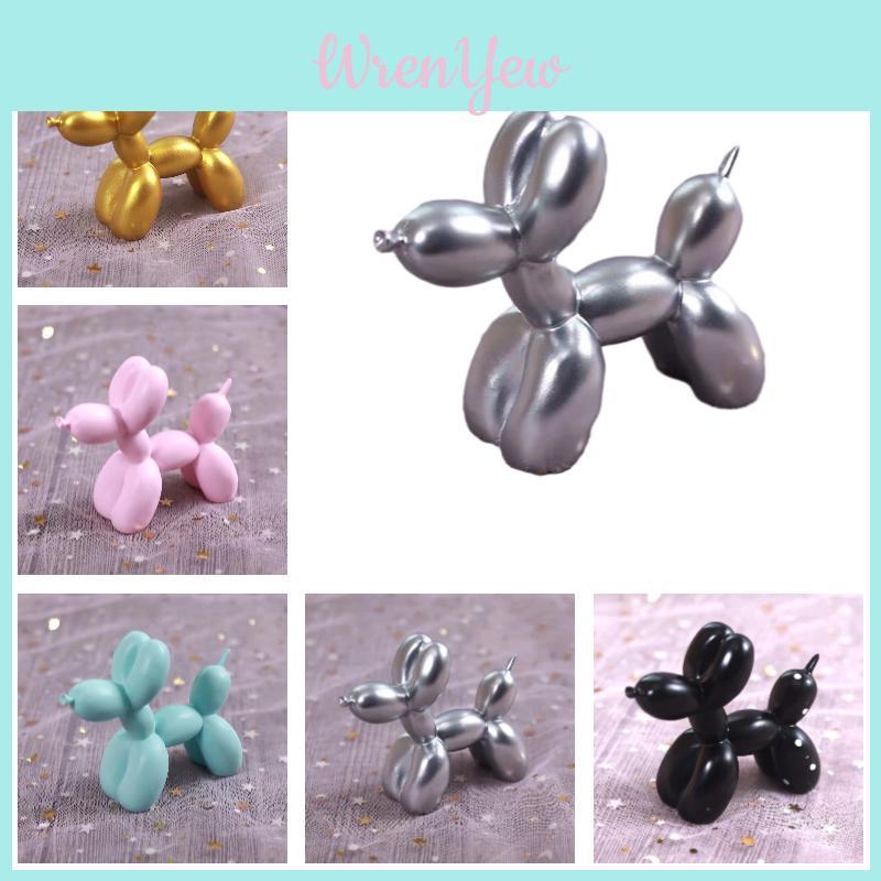 Ins Trend Balloon Dog Cake Decorations Cute Sausage Dog Cartoon Figures Ideal For Decorating Cakes Party Props Characters)