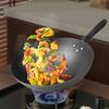Aishida 32cm Żelazny Wok Rafinowany Bez Powłoki