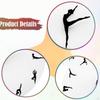 Wall Clock Decorative Art Round Unique Minimalist Silent Non Ticking Decor for Indoor
