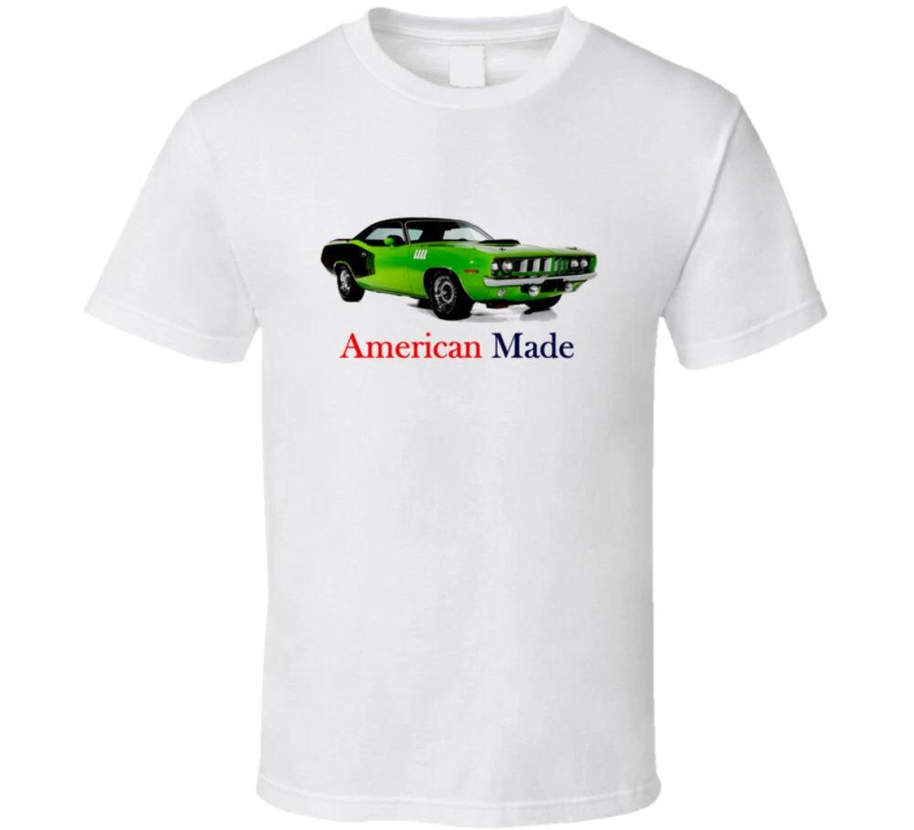 American Made 70 Cuda Musclecar Gift T Shirt 3XL