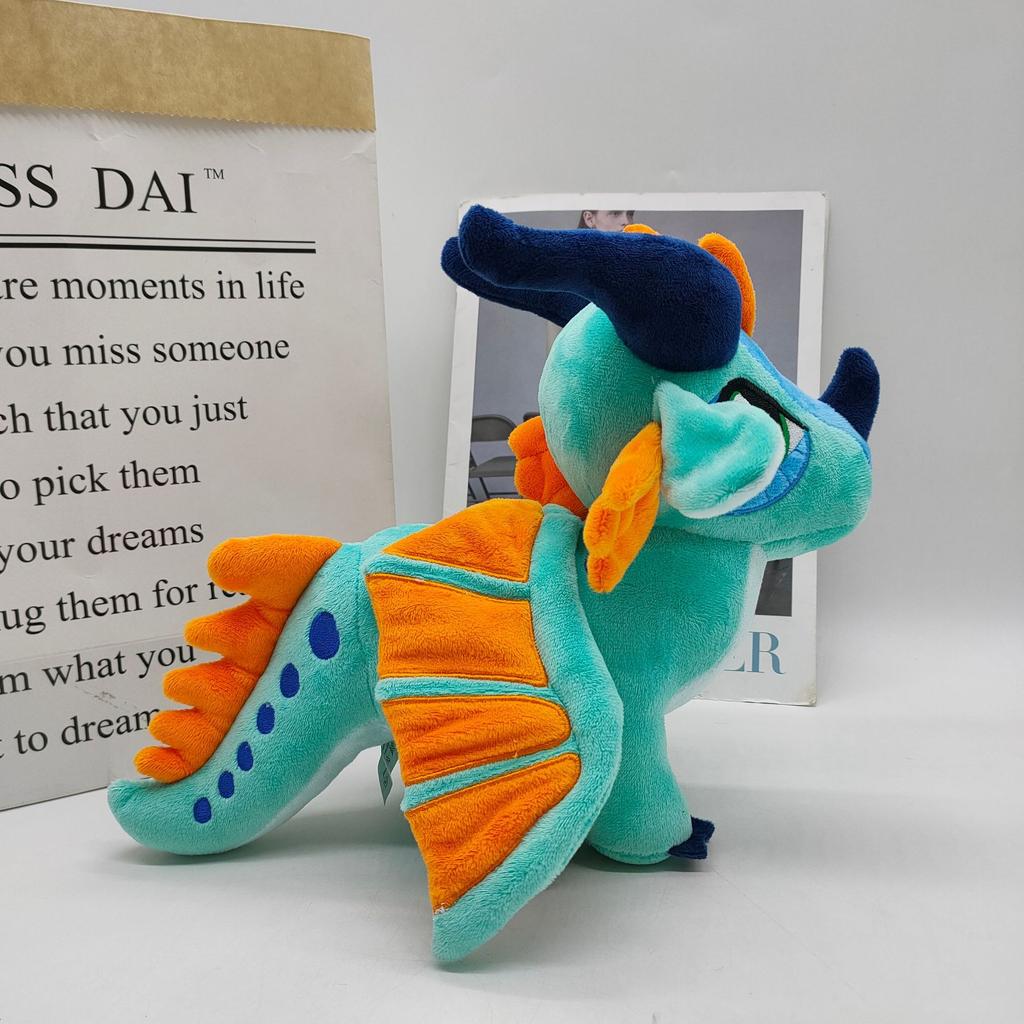 New Wings of Fire Dragon Blue Big Eyes Dragon Plush Toy Doll Doll
