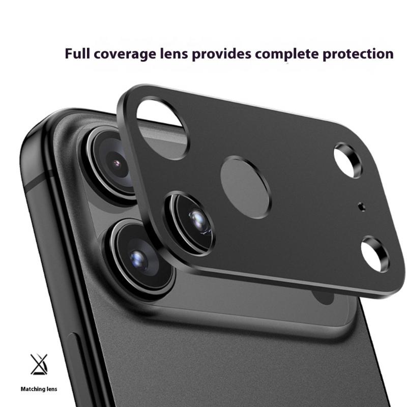 Aluminium Hintere Objektivrahmen Abdeckkappen für Telefon 17 Serie Hohl Kameraobjektivschutz Kratzfest Einfache Installation