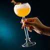 Shangqi High-Foot Flower Cocktail/Champagne Glass Set