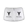 For Tesla Model 3 Model Y 2023 2022   - 2017 Car Front Windshield Sunshade Cover