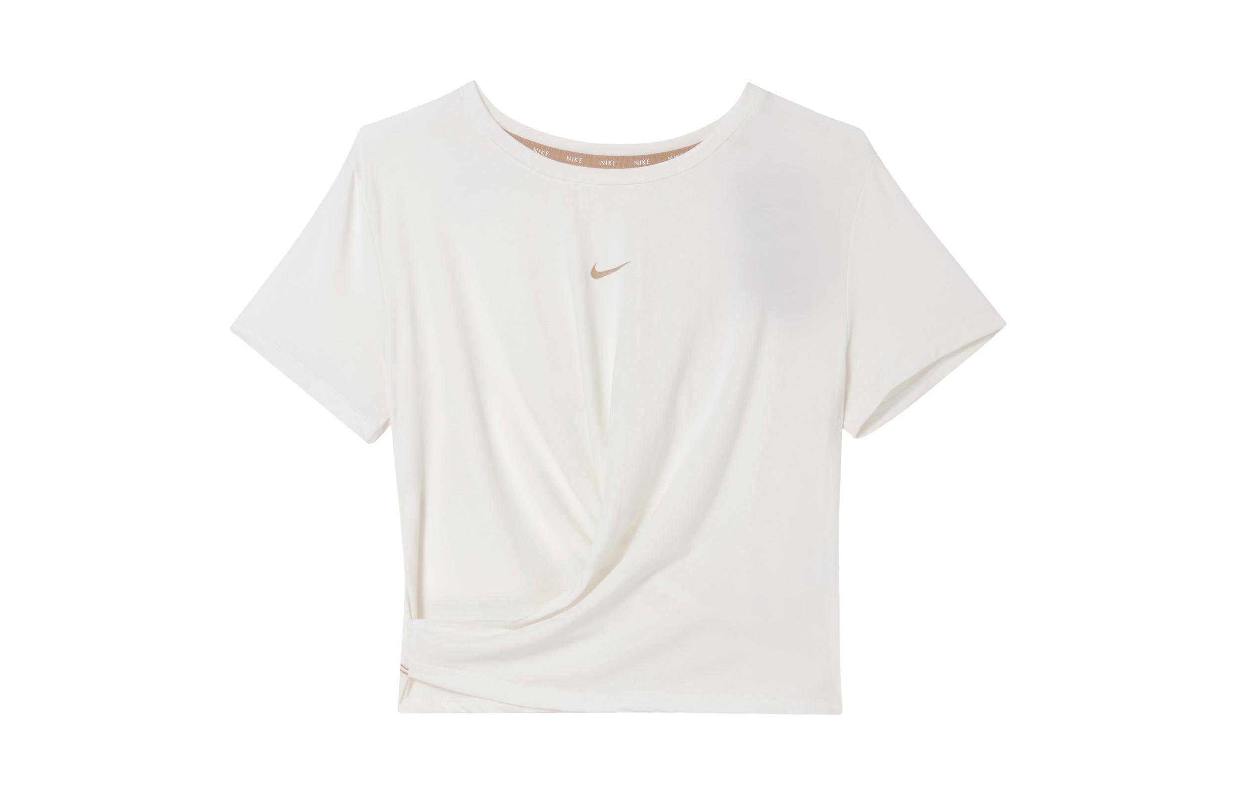 

Nike One Luxe Dri-FIT Women s Quick-Drying Short-Sleeved Top White HF6182-133 XL
