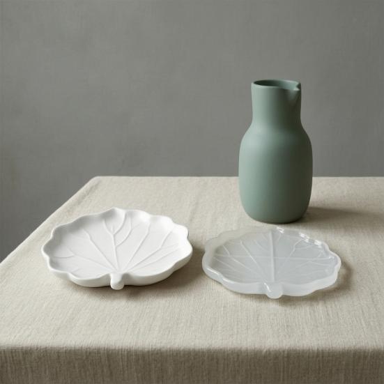 Fondant Pressing Tools Leaf Resin Tray Mold, Maple Turtleback Ginkgo Mulberry Lotus Shaped Silicone Molds Epoxy Mold for Jewelry Plate, Trinket Dish,