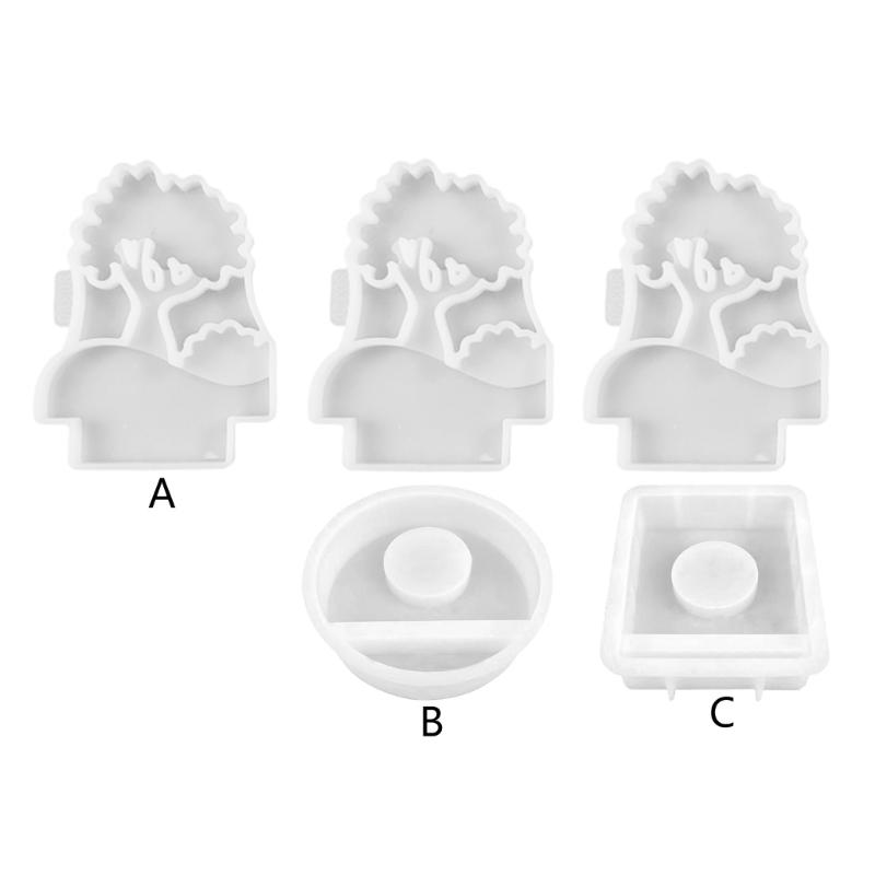 Cute Silicone Molds, 3D Shaped Silicone Molds Decors Fondant Molds Handcrafts Decorations Moulds