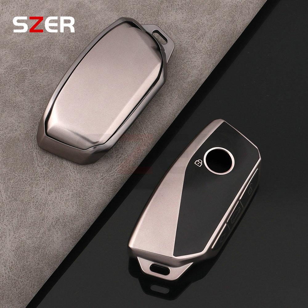 Nytt TPU Bilnyckelskal Skyddsskal Fob För BMW x1 u11 7-serien 735i 740Li X7 I7 G07 LCI XM x1 2024 u11 Fullt Skydd Tillbehör