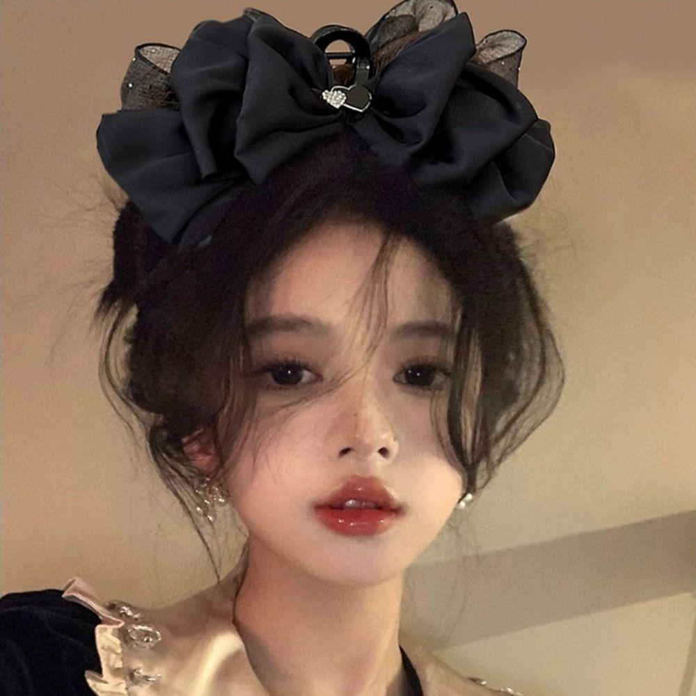 

Большая сетка Акула Клип Точки Бант Волосы Коготь Сладкие Подарки