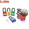 High Quality Steel Shackle Lockey Nylon Lock Body Safety Padlock With Master Key