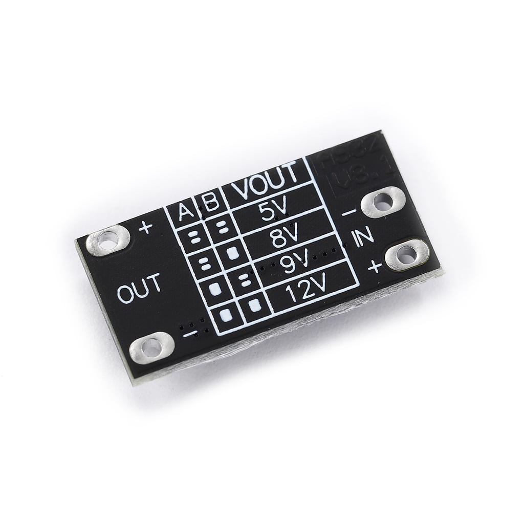 Newest Multi-function Mini Boost Module Step Up Board 5V/8V/9V/12V 1.5A LED Indicator Diy Electronic Voltage Module